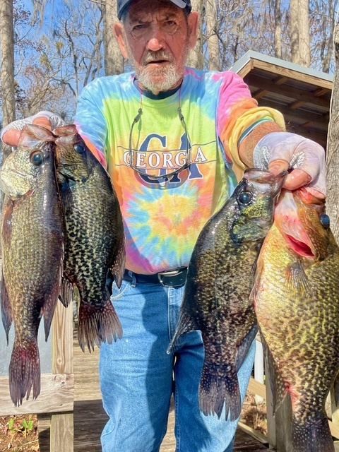 Lake Oconee Crappie fishing